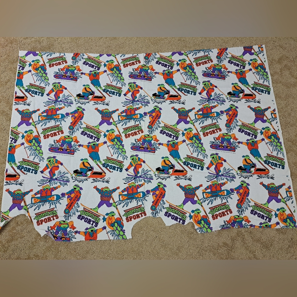 37.5x59 Inch Teenage Mutant NINJA Turtle Sports Fabric
